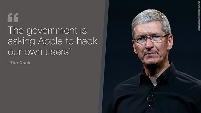 Apple cứng rắn với FBI, ngoan ngoãn ở Trung Quốc