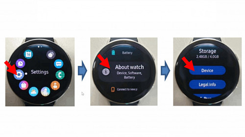 Galaxy Watch Active 2 lộ diện với viền màn hình siêu mỏng