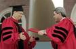 Chủ tịch Microsoft nhận bằng giáo sư danh dự từ trường ĐH Harvard vì những thành công của ông hơn 30 năm qua. 