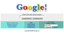 Trang chủ Google năm 1998 